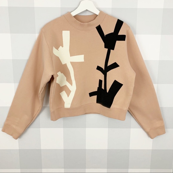 Acne Studios Sweaters - ACNE STUDIOS Bird Flower Paw14  Sweatshirt